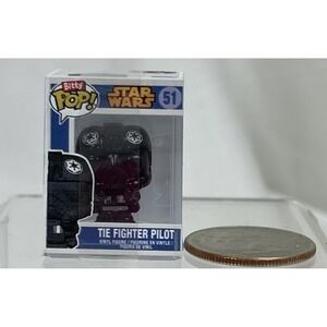 FUNKO BITTY STAR WARS TIE FIGHTER‎ PILOT 0.75" MICRO FIGURE FUNKO 51